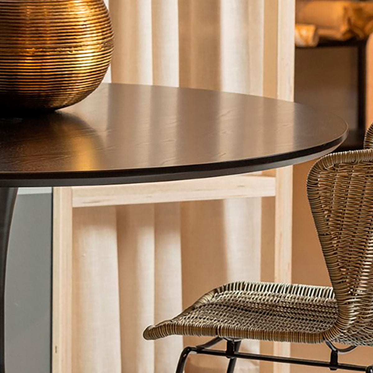 Table Bout de canapé Table Basse à thé en métal et MDF 50 x 35 x