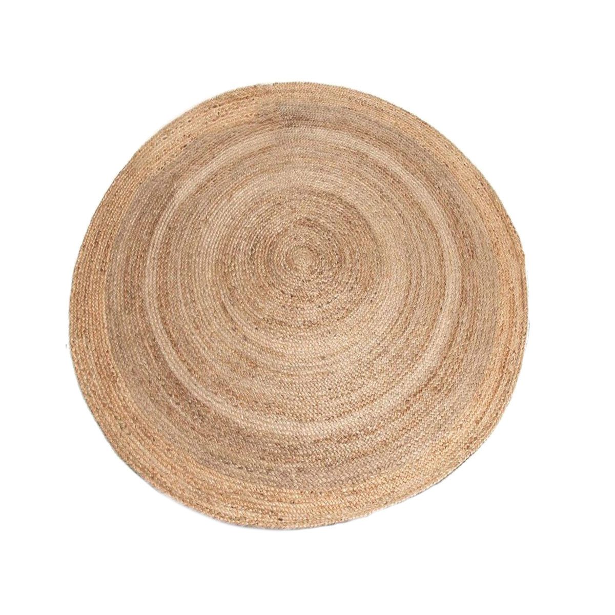 Tapis rectangulaire en fibres naturelles de mendong 150 x 180 cm - Sum –  Decoclico