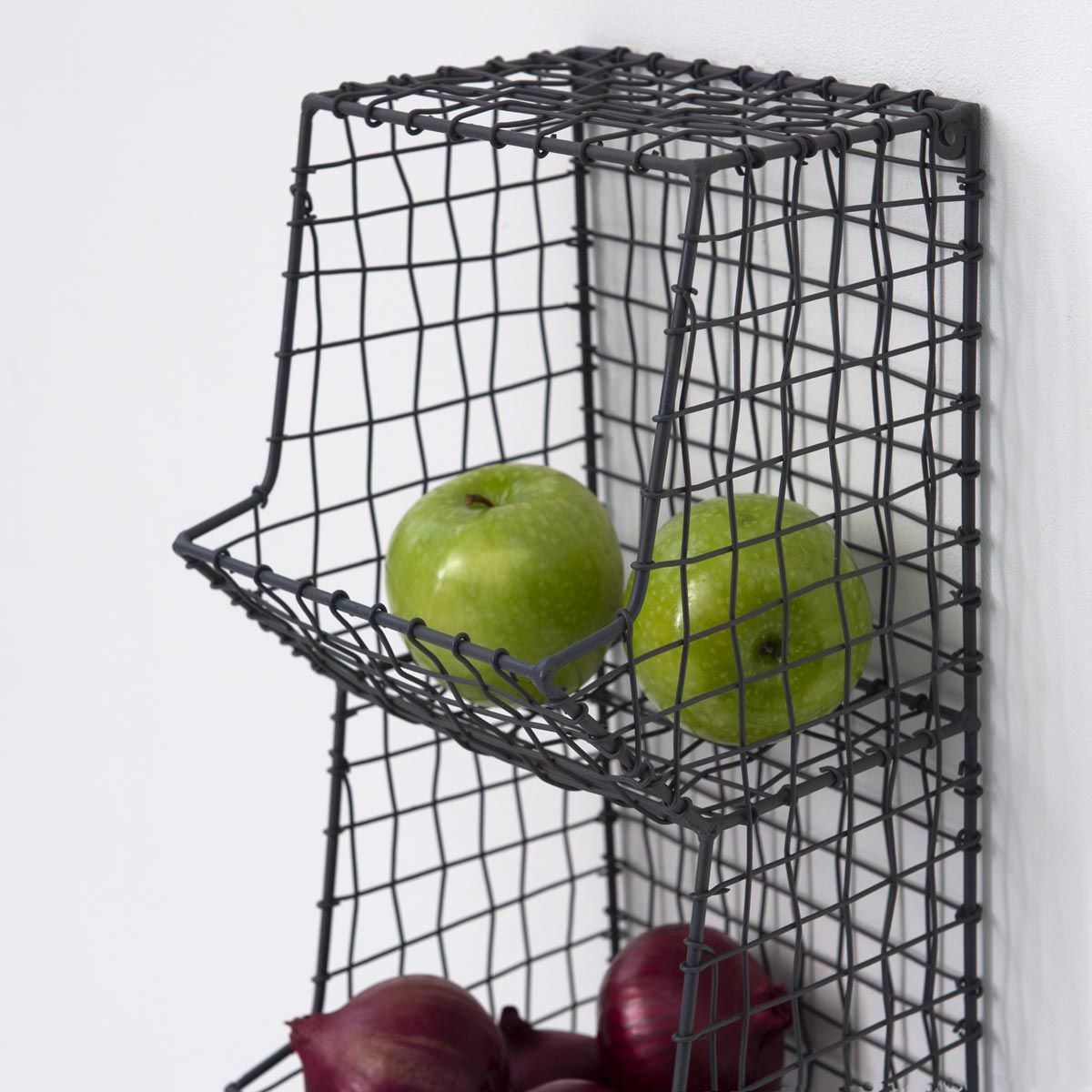 Petit panier de rangement pour fruits et légumes - Mon étagère murale