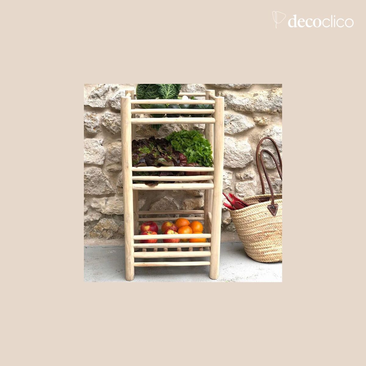 3-tier teakwood locker storage Pepper