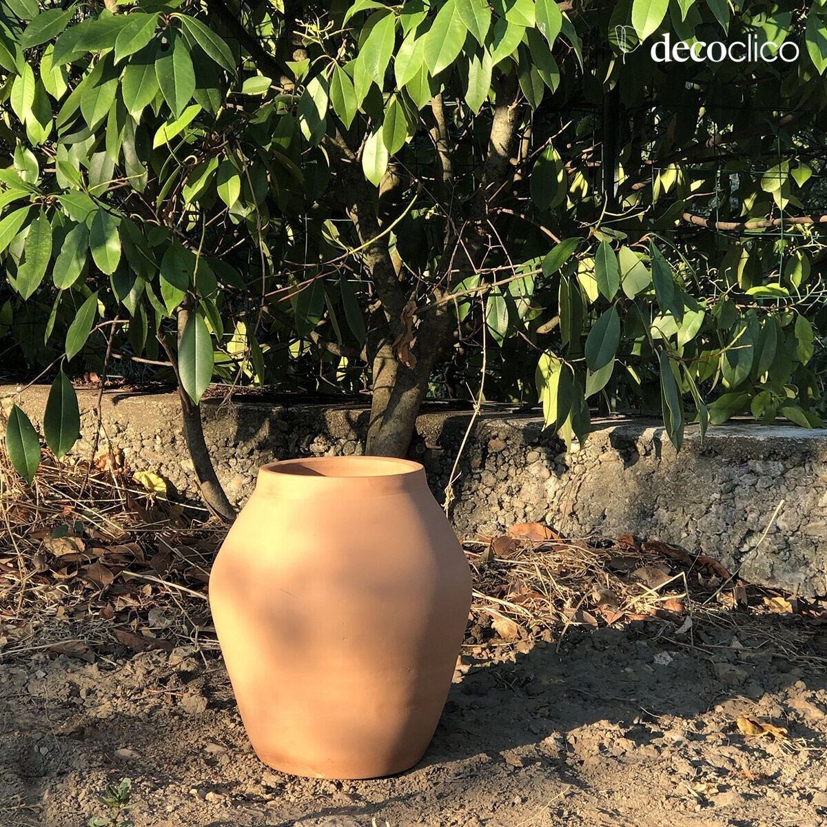 Alma handgemaakte terracotta amforavaas