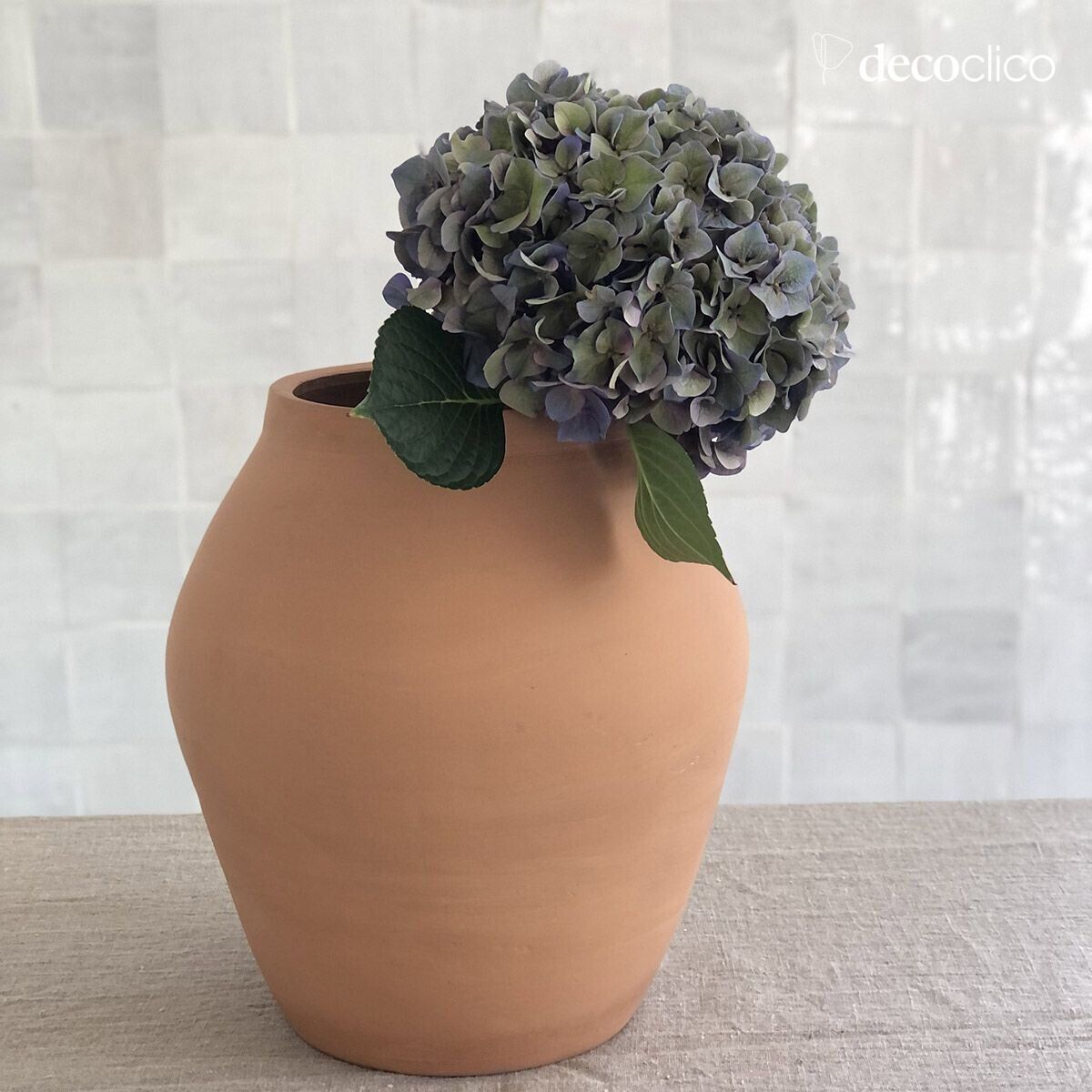 Alma handgemaakte terracotta amforavaas