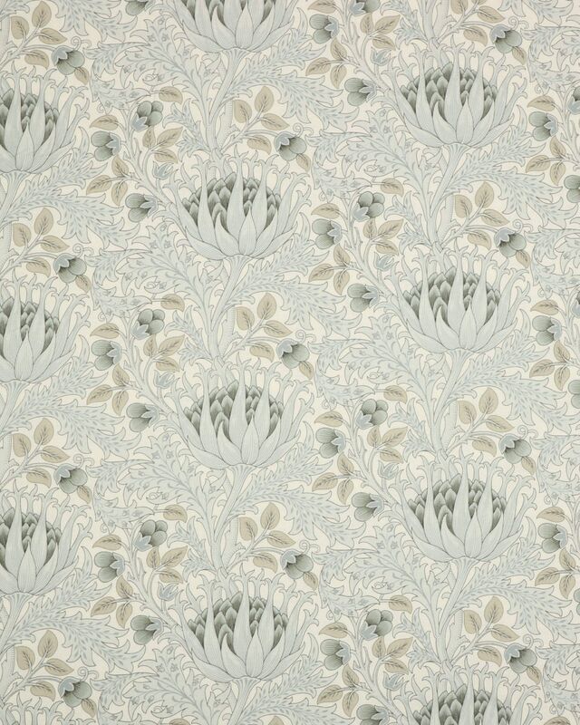 50x50 kussen Artichokes Pure dove