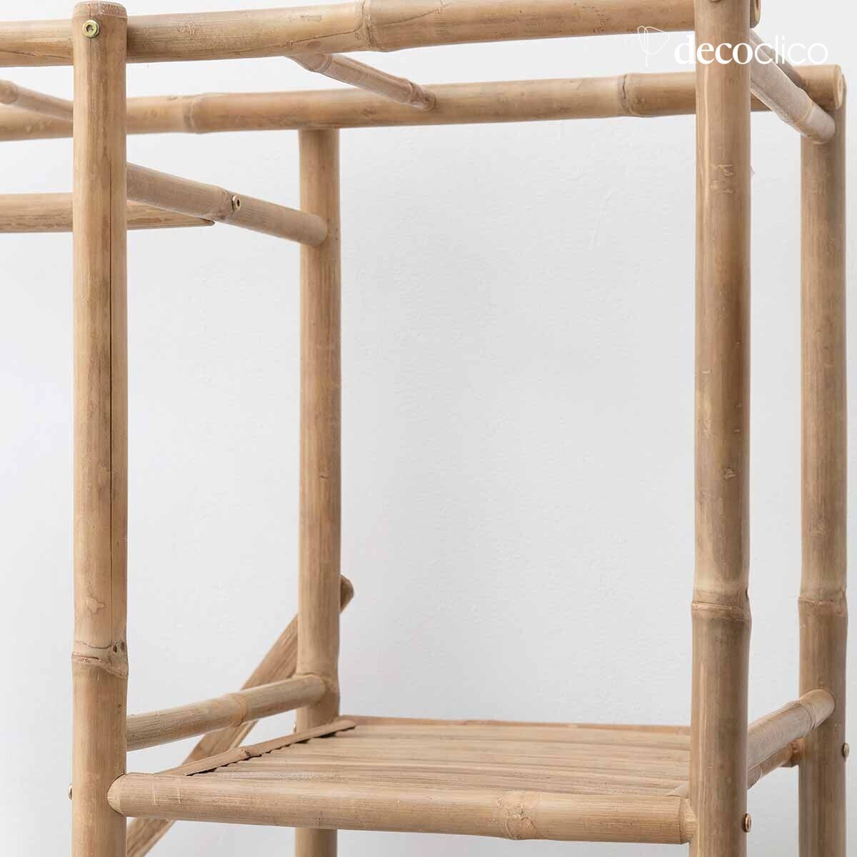 Bamboo and fabric wardrobe Taman