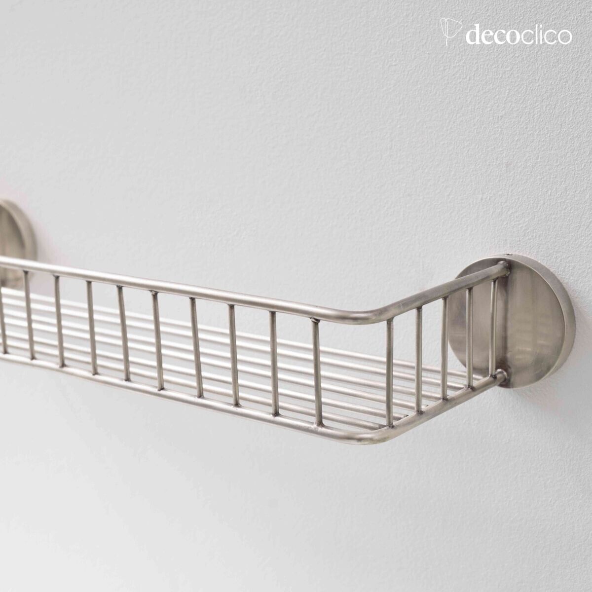 Bathroom shelf in silver-plated brass  Chaumont