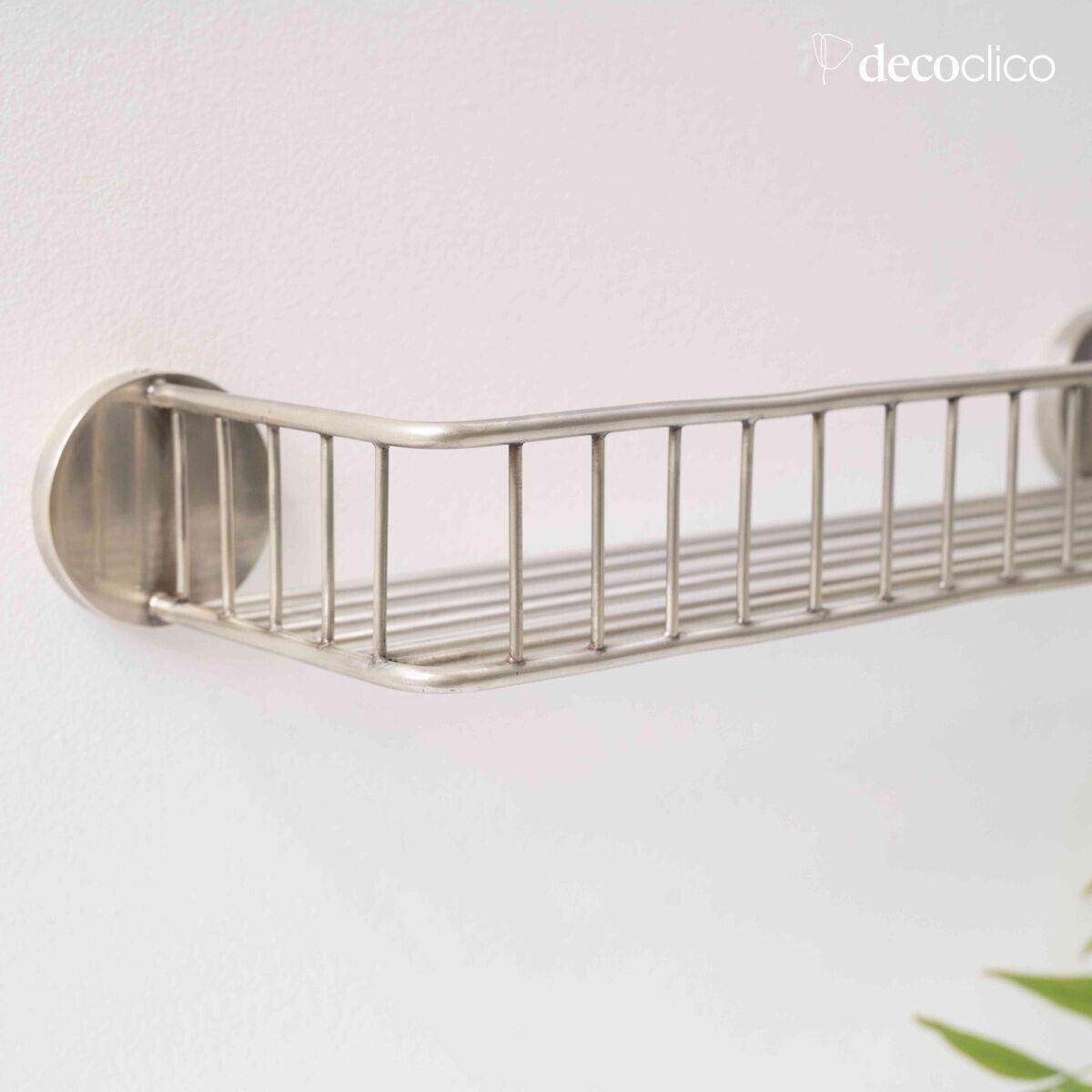 Bathroom shelf in silver-plated brass  Chaumont