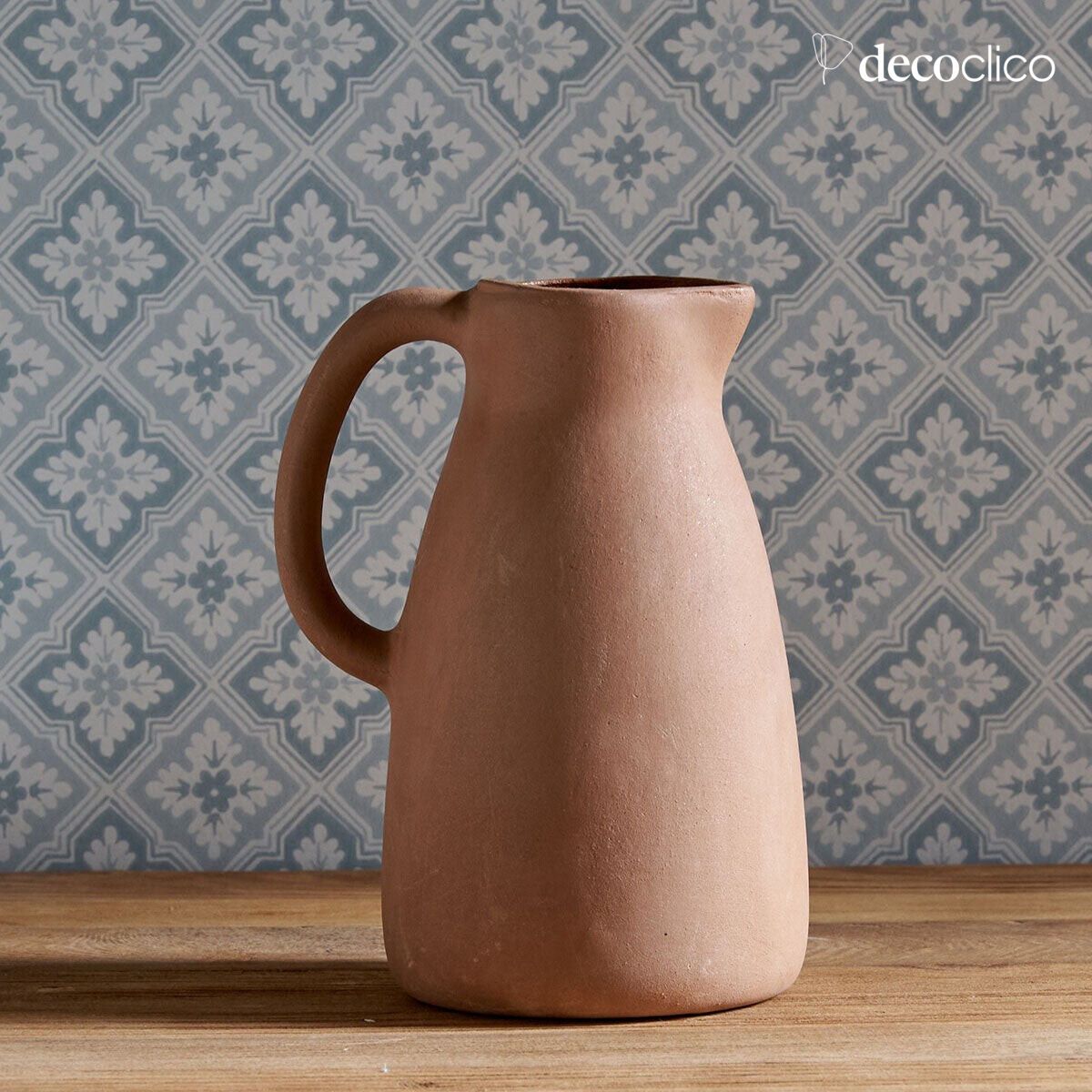 Brocca Caraffa in terracotta fatta a mano Petra