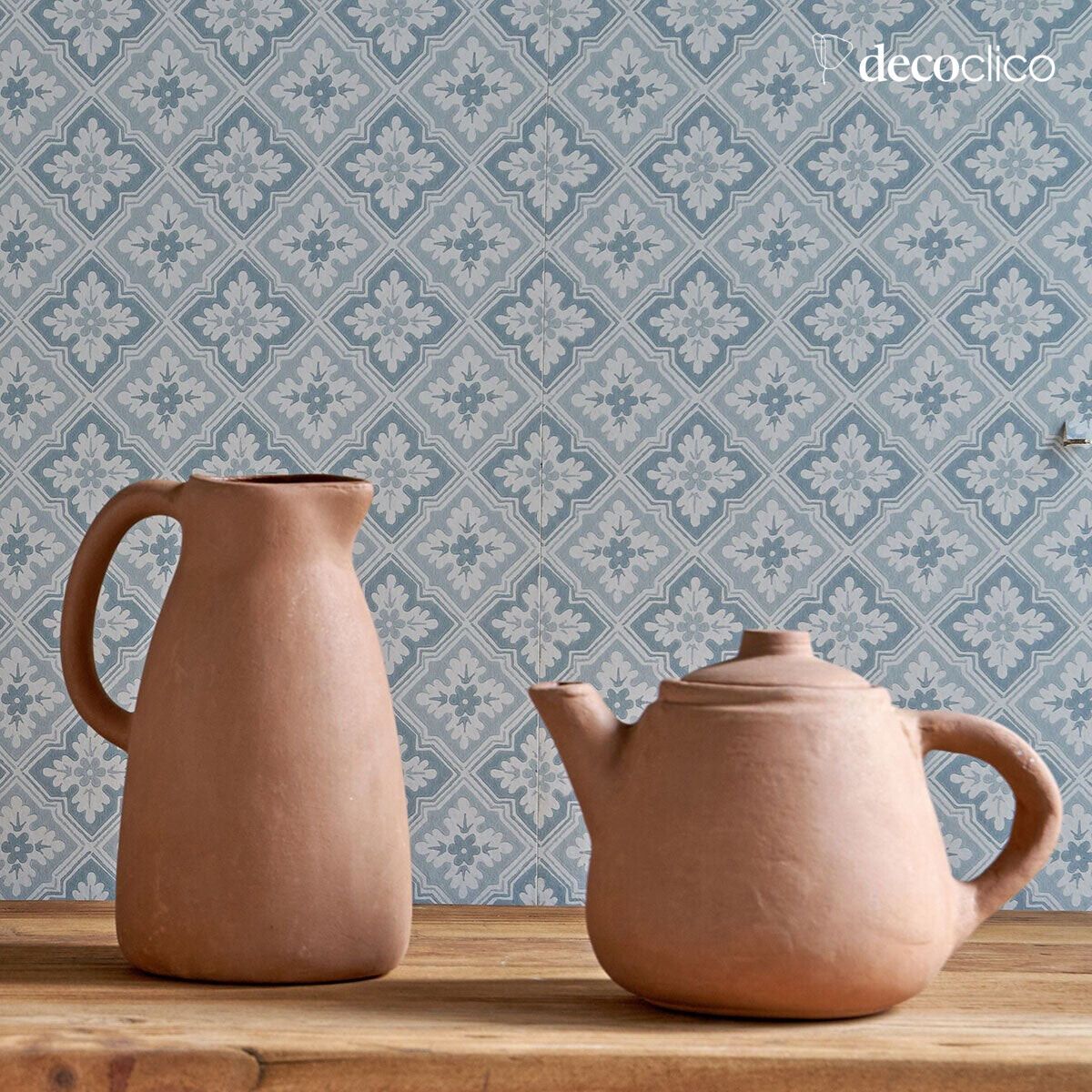 Brocca Caraffa in terracotta fatta a mano Petra