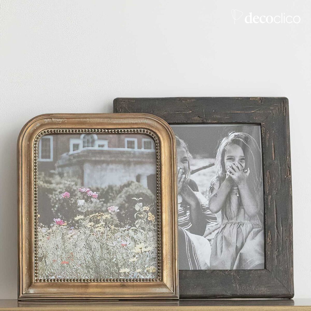 Cadre photo style trumeau doré 31 x 26 cm Manderley