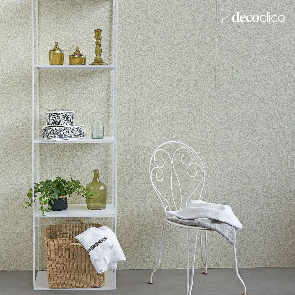 Colonna a mensola in metallo finitura bianco opaco 180 cm Douglas