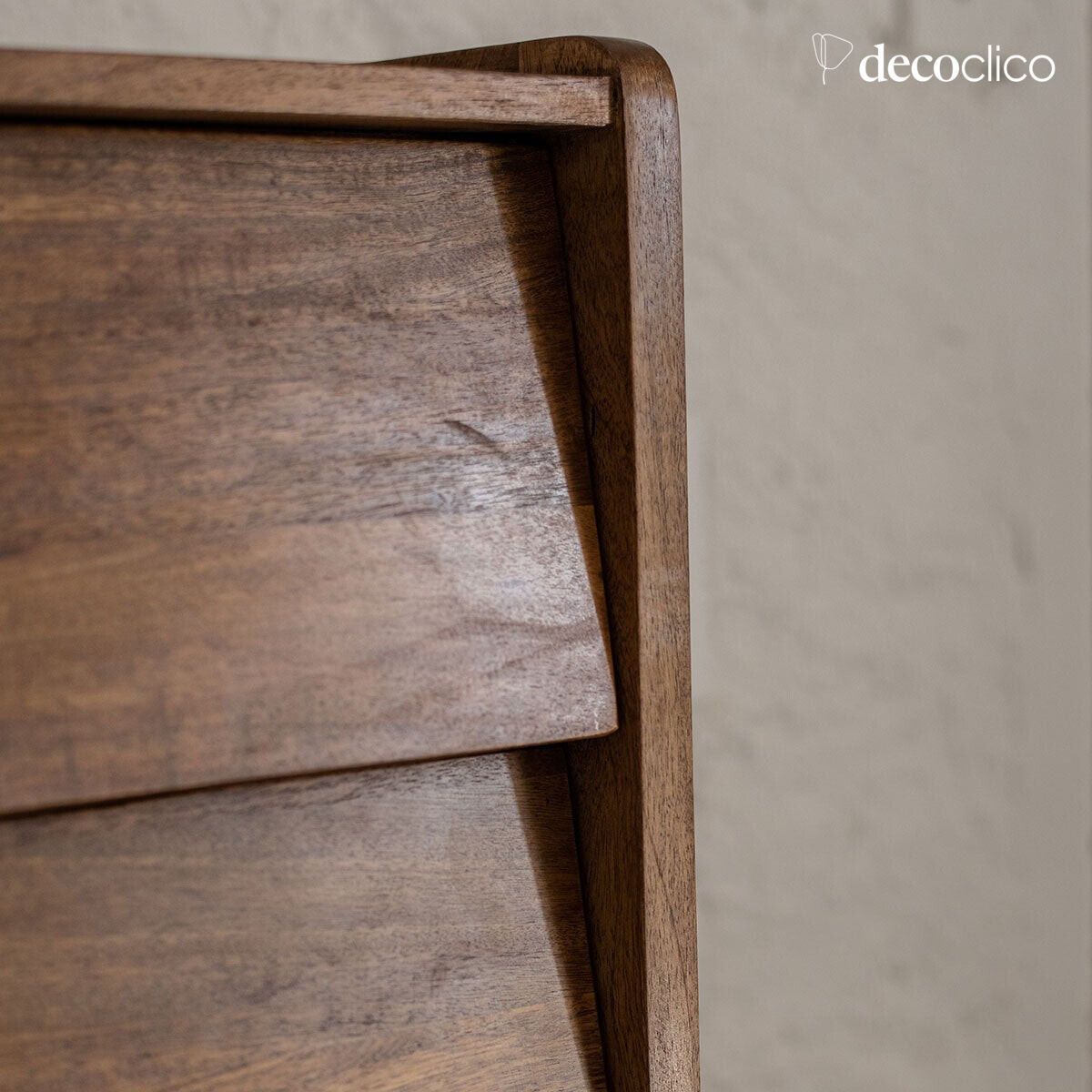 Comò in legno di mango 3 cassetti Vintage