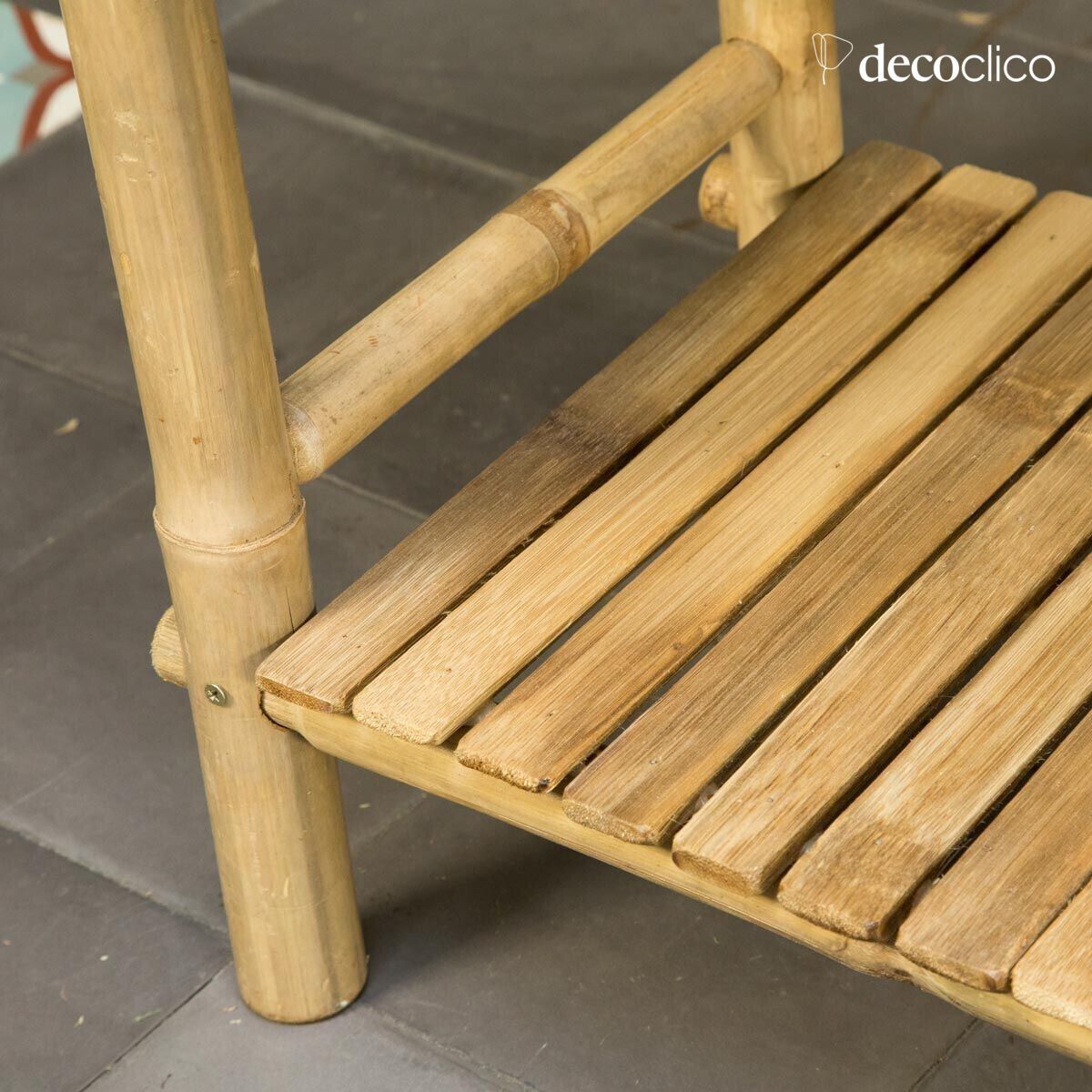 Console en bambou naturel Taman