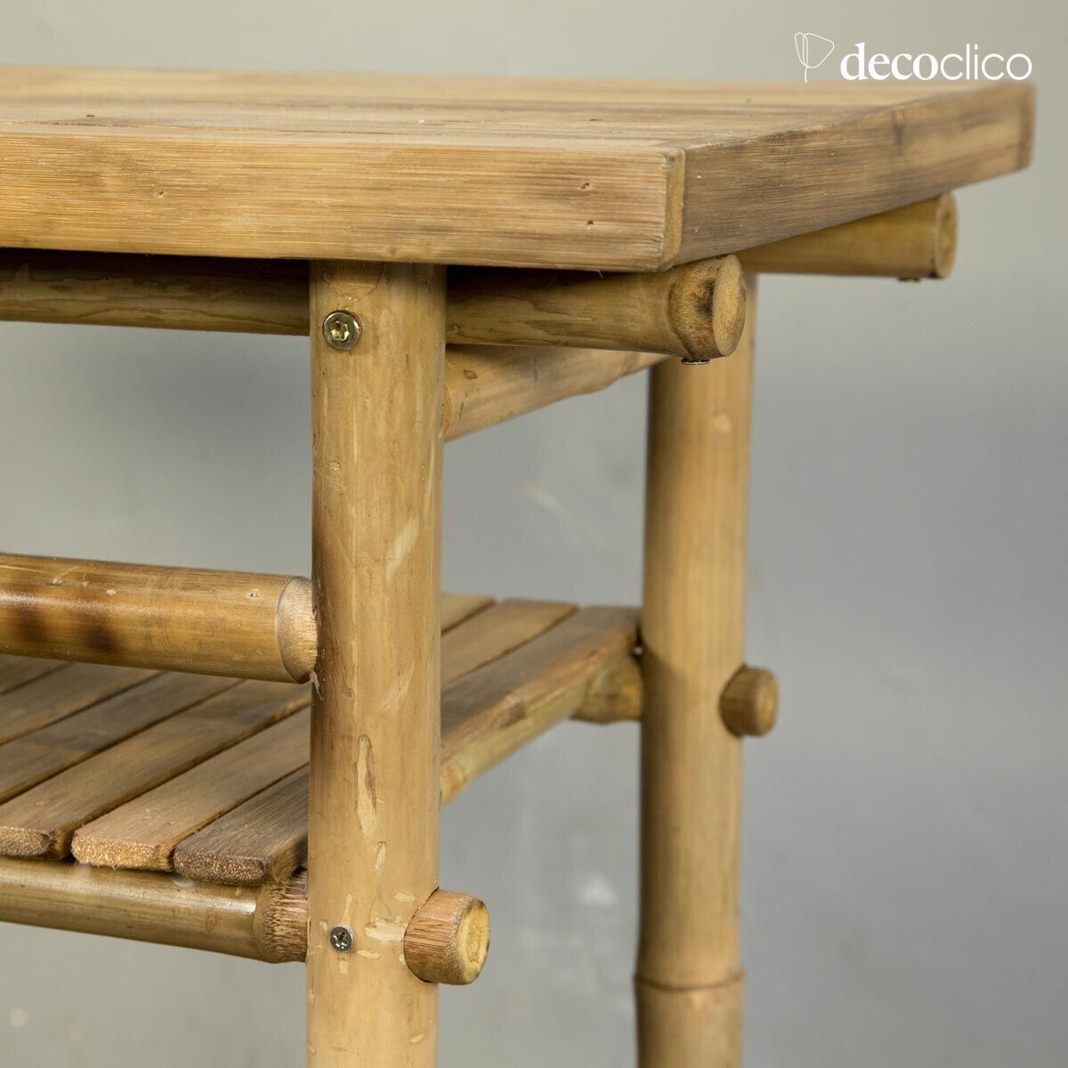 Console en bambou naturel Taman