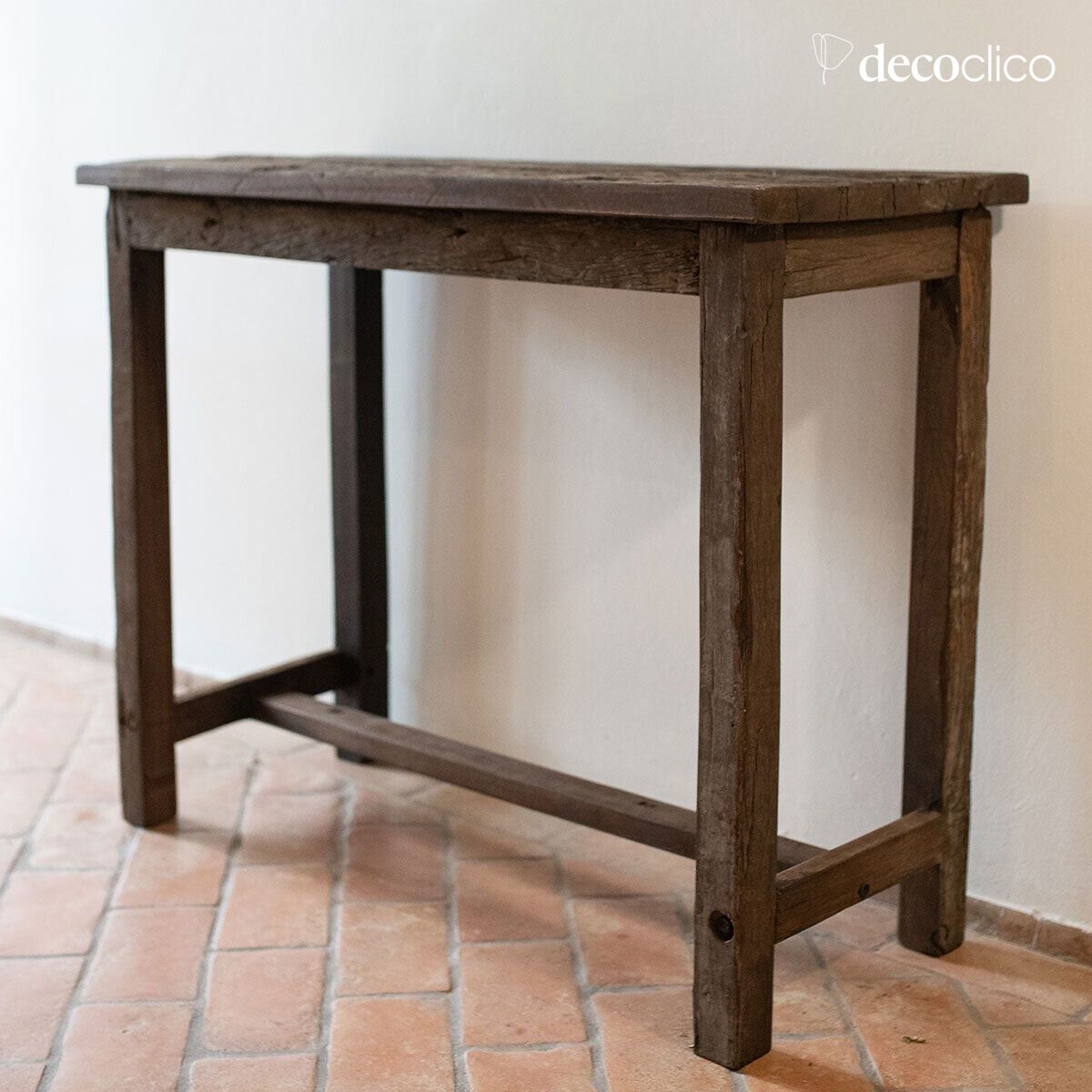 Console in legno riciclato scuro Vermont