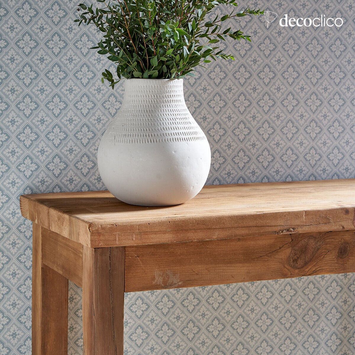 Consolle in legno riciclato chiaro Vermont