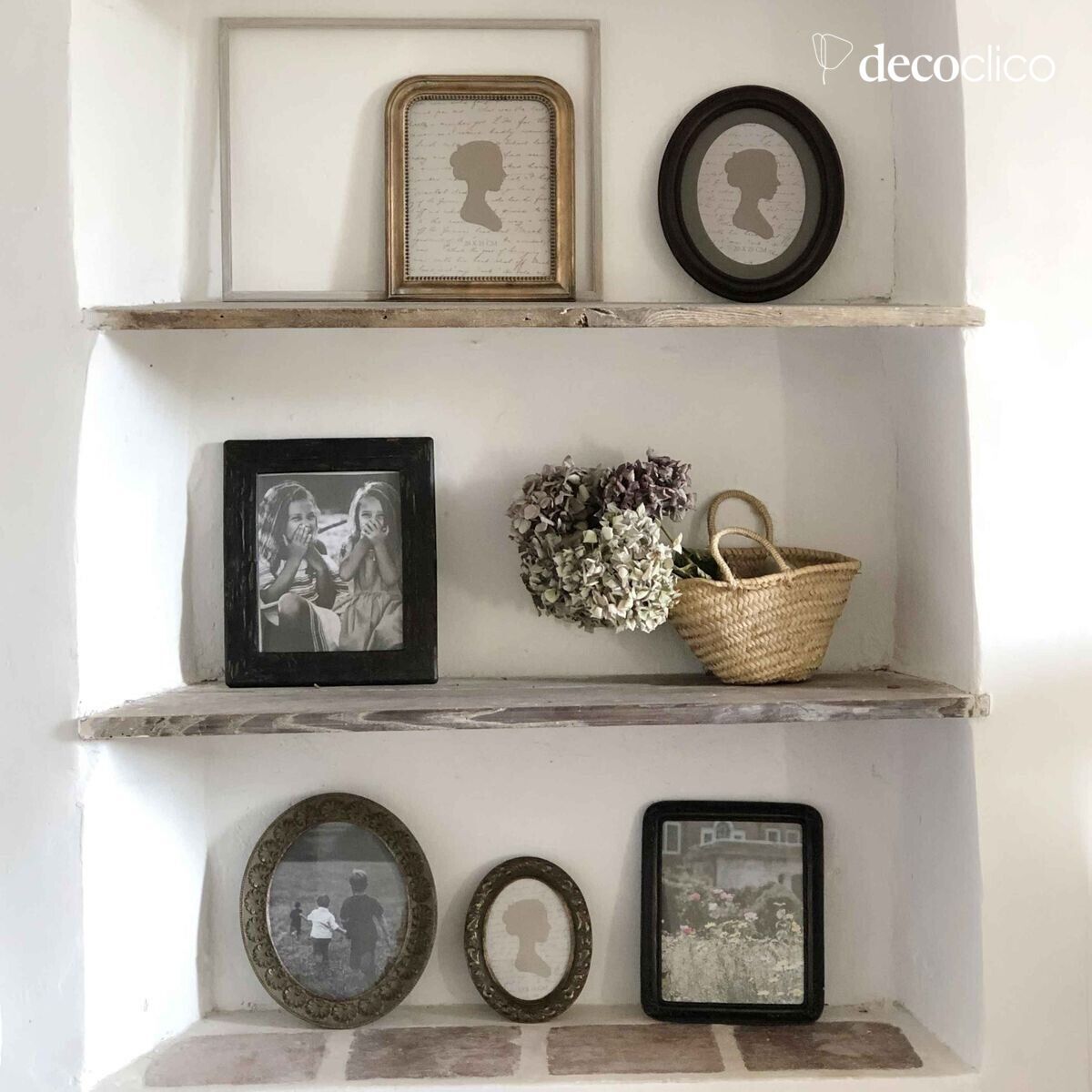 Cornice per foto in stile trumeau dorato 31 x 26 cm Manderley