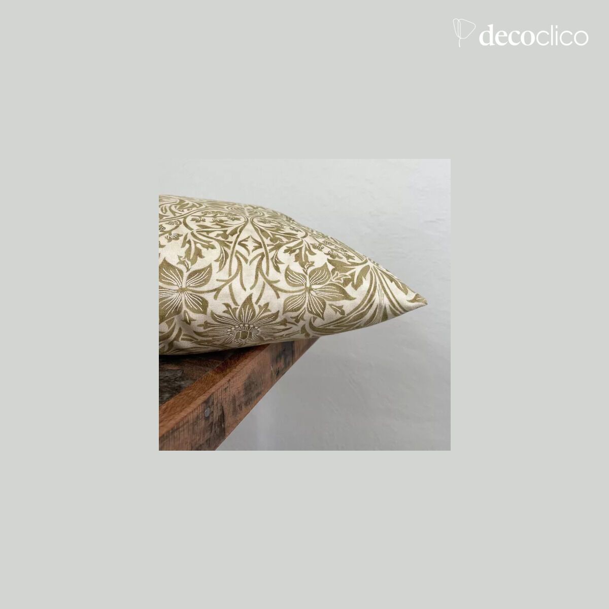 Coussin Brocade doré Spliid 50x33