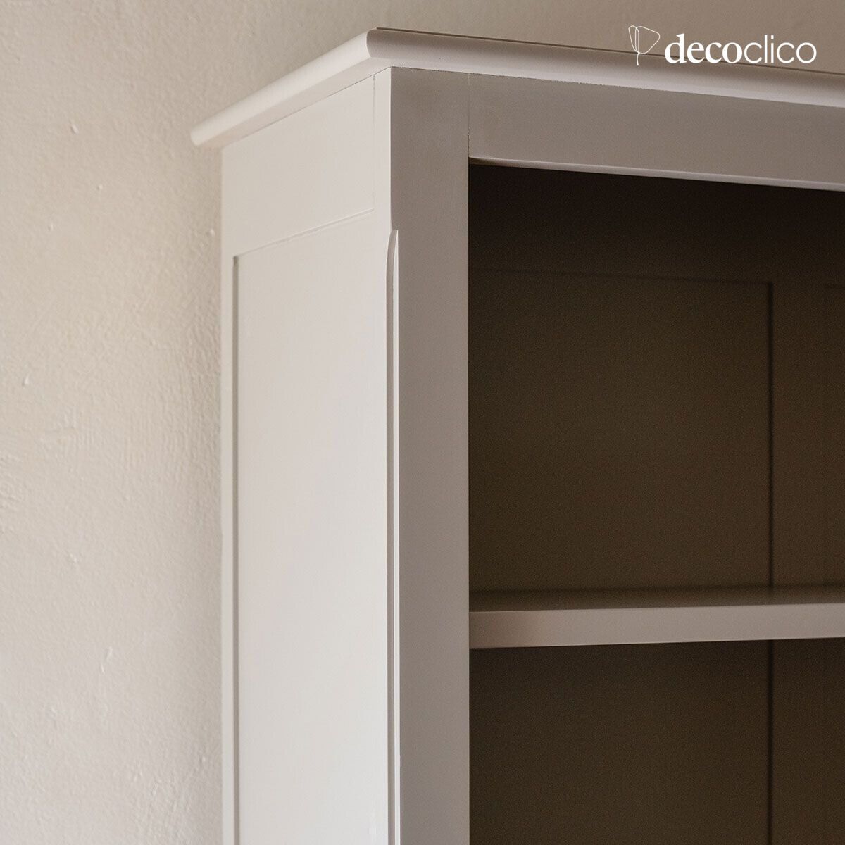 Credenza a due corpi in pino marittimo grigio chiaro Léandre (incl refs 67071 - 67072) Leandre