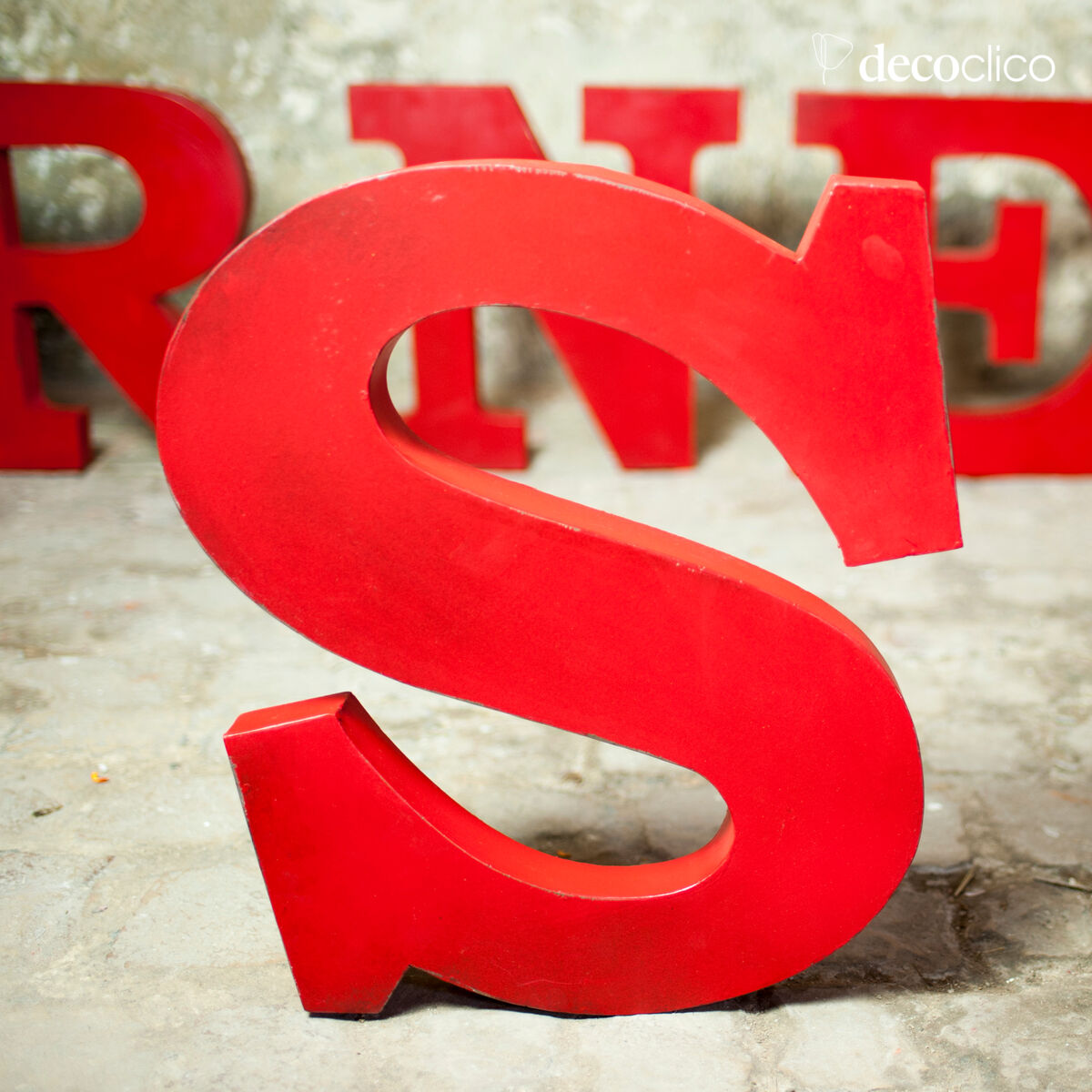 Decoratieve letter S Art