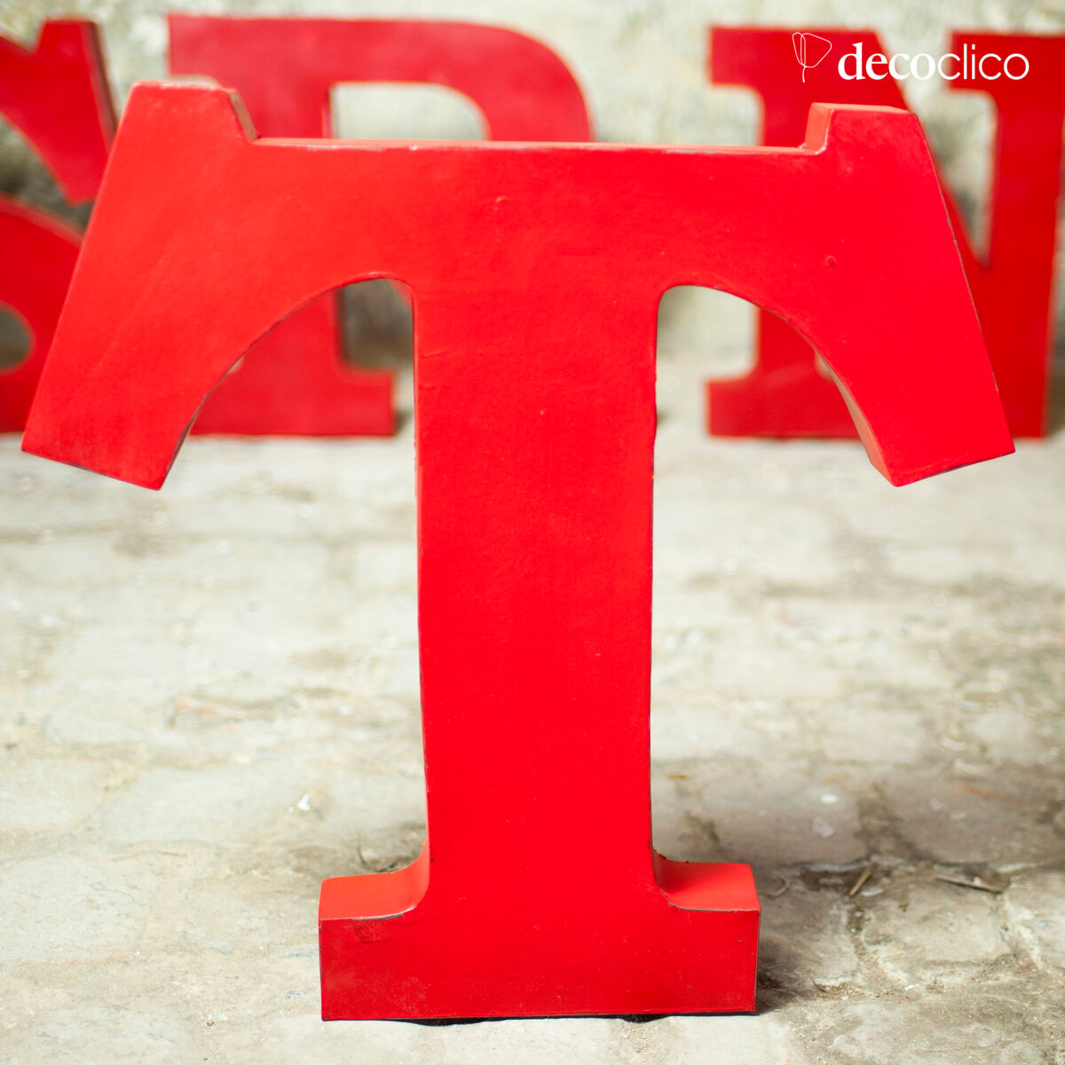 Decoratieve letter T Art