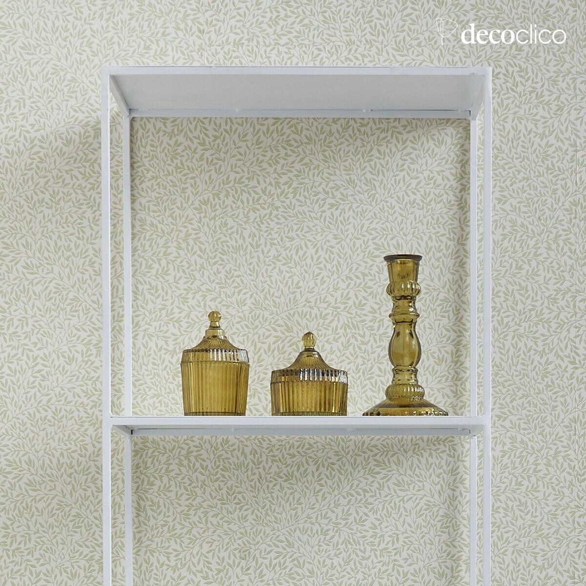 Etagère colonne en métal finition blanc mat 180 cm Douglas