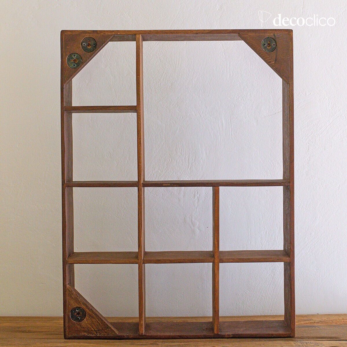 Etagére murale en bois recyclé Pamir