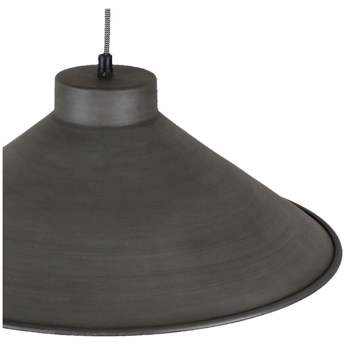 Galvanized metal splayed hanger