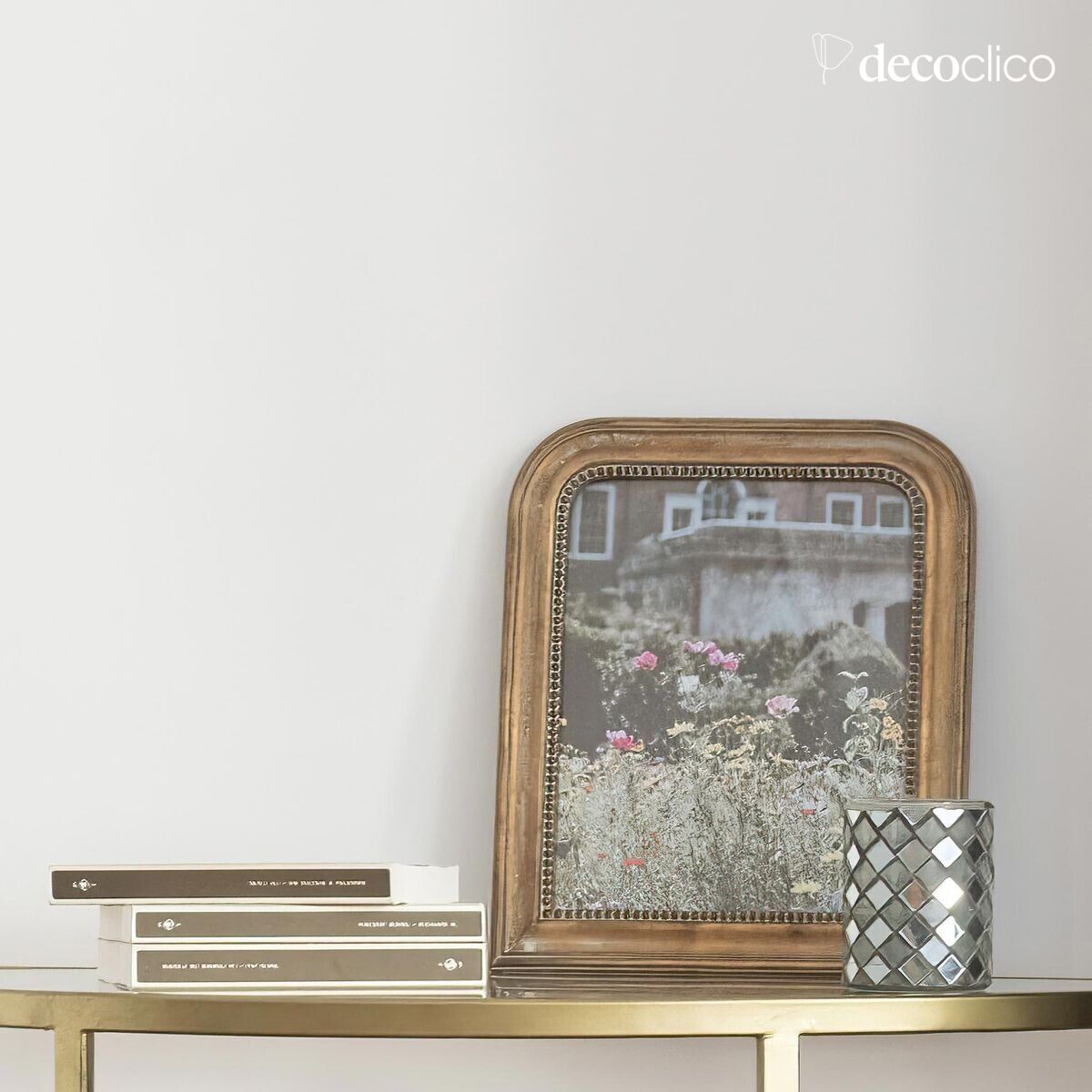 Gilded trumeau-style photo frame 31 x 26 cm Manderley