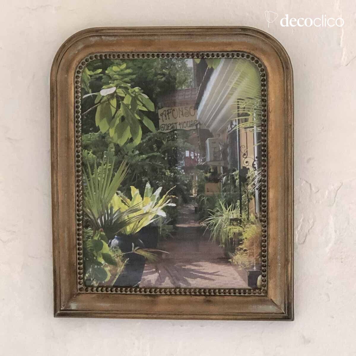 Gilded trumeau-style photo frame 31 x 26 cm Manderley