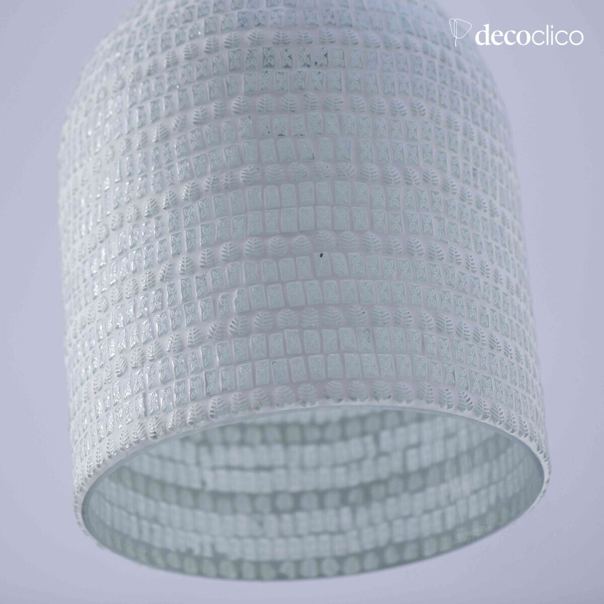 Glasmozaïek stolp - wit Bangalore