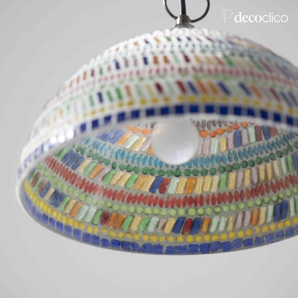 Glass mosaic dome suspension - multicolored Bangalore