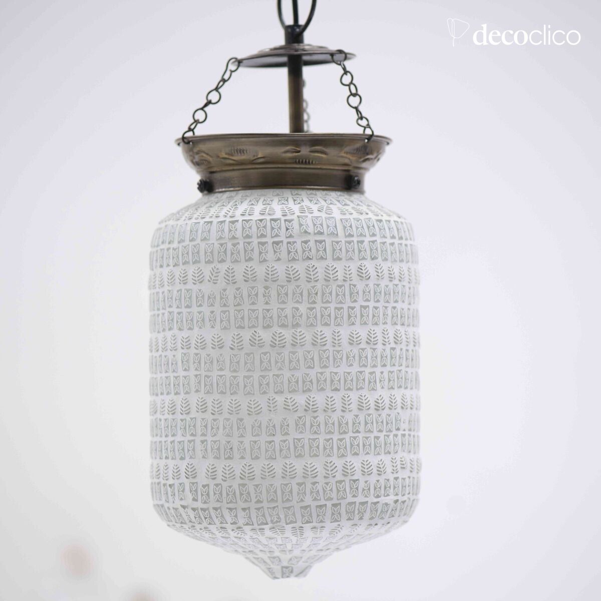Glass mosaic suspension - white Bangalore