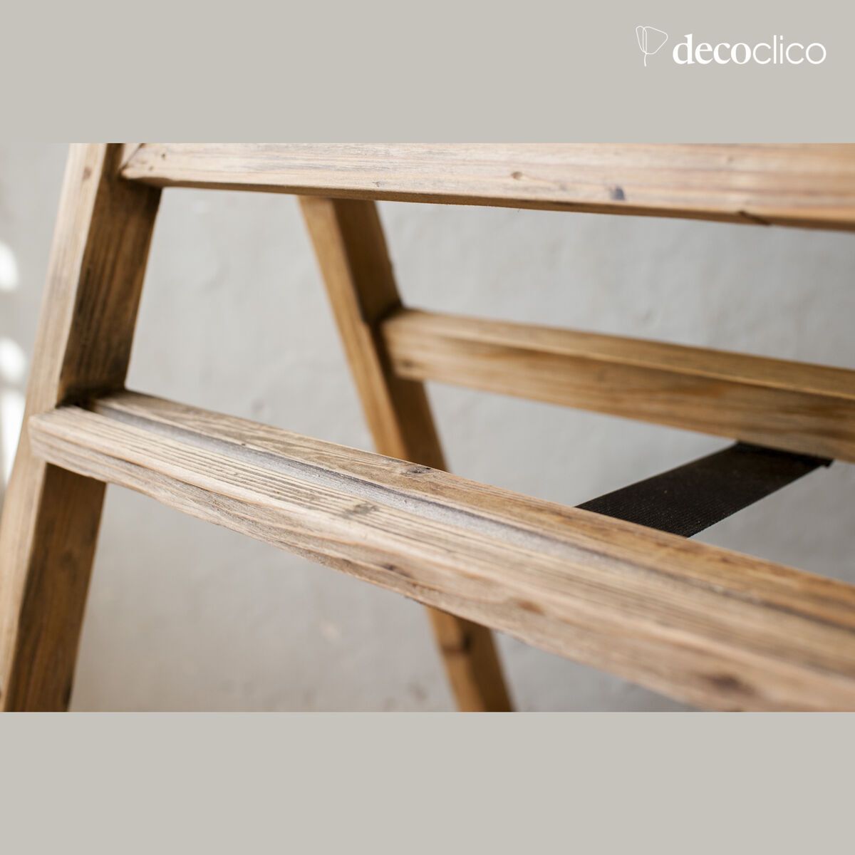 Grande lavagna nera in legno Léon