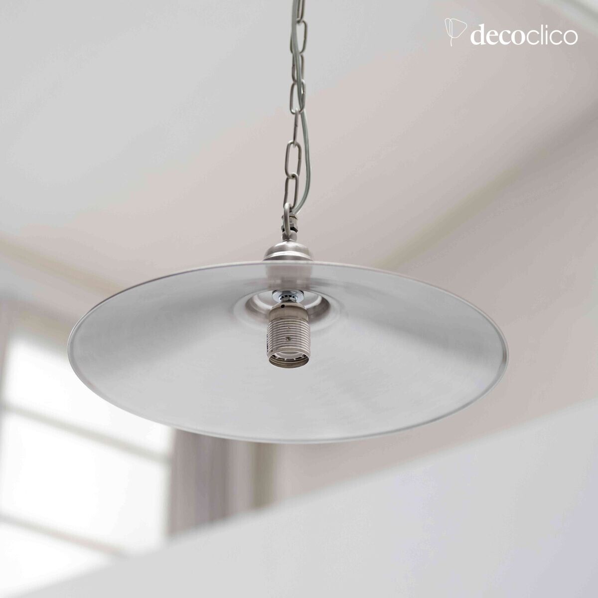 Hanglamp in mat nikkel Egee