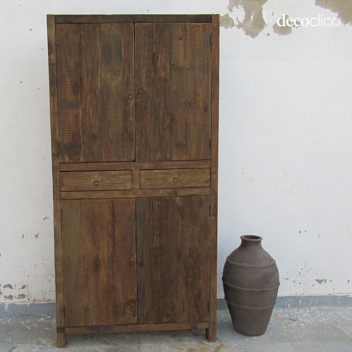 Hoog buffetkast van gerecycled hout Vermont