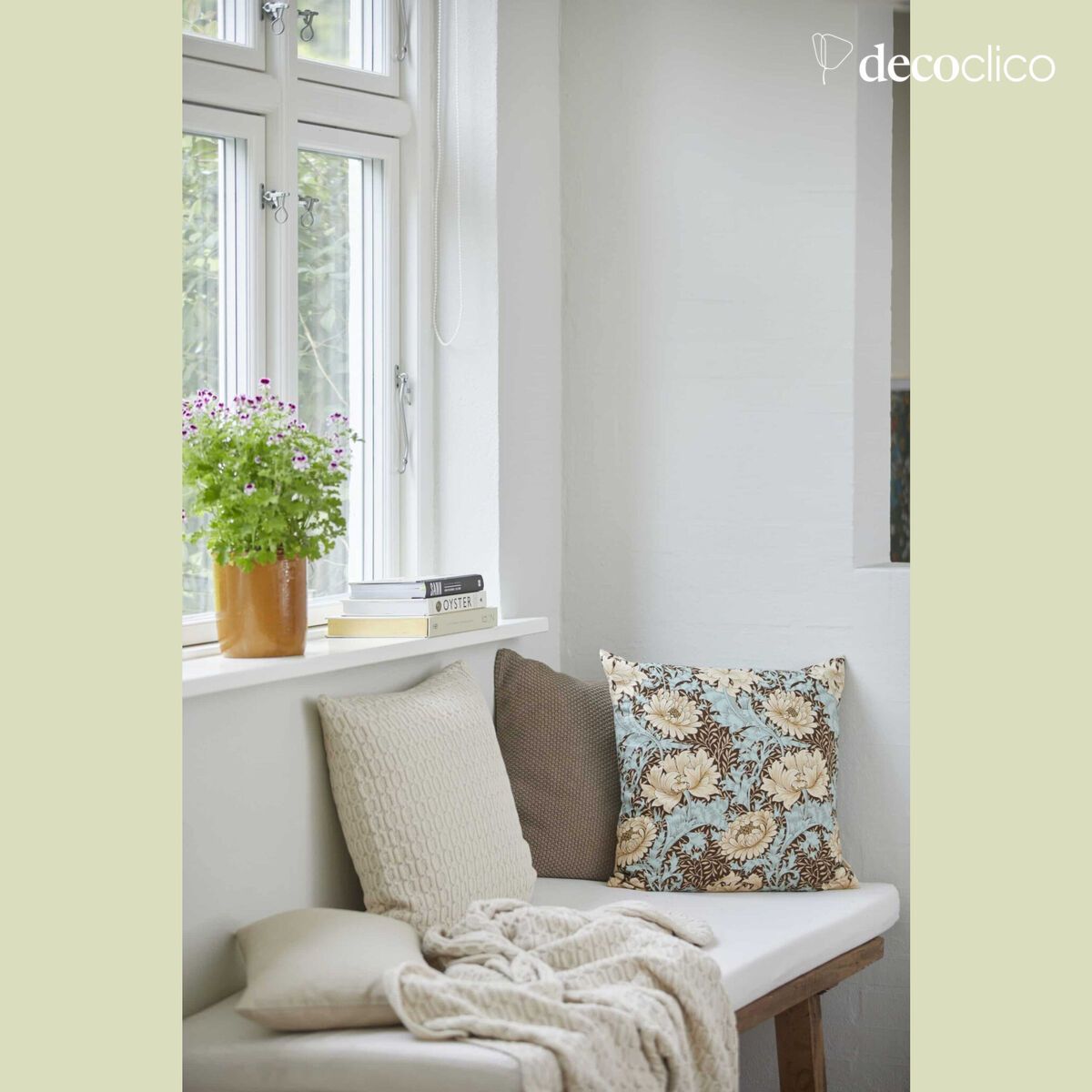 Kissen Schokolade 50x50 Chrysanthemum