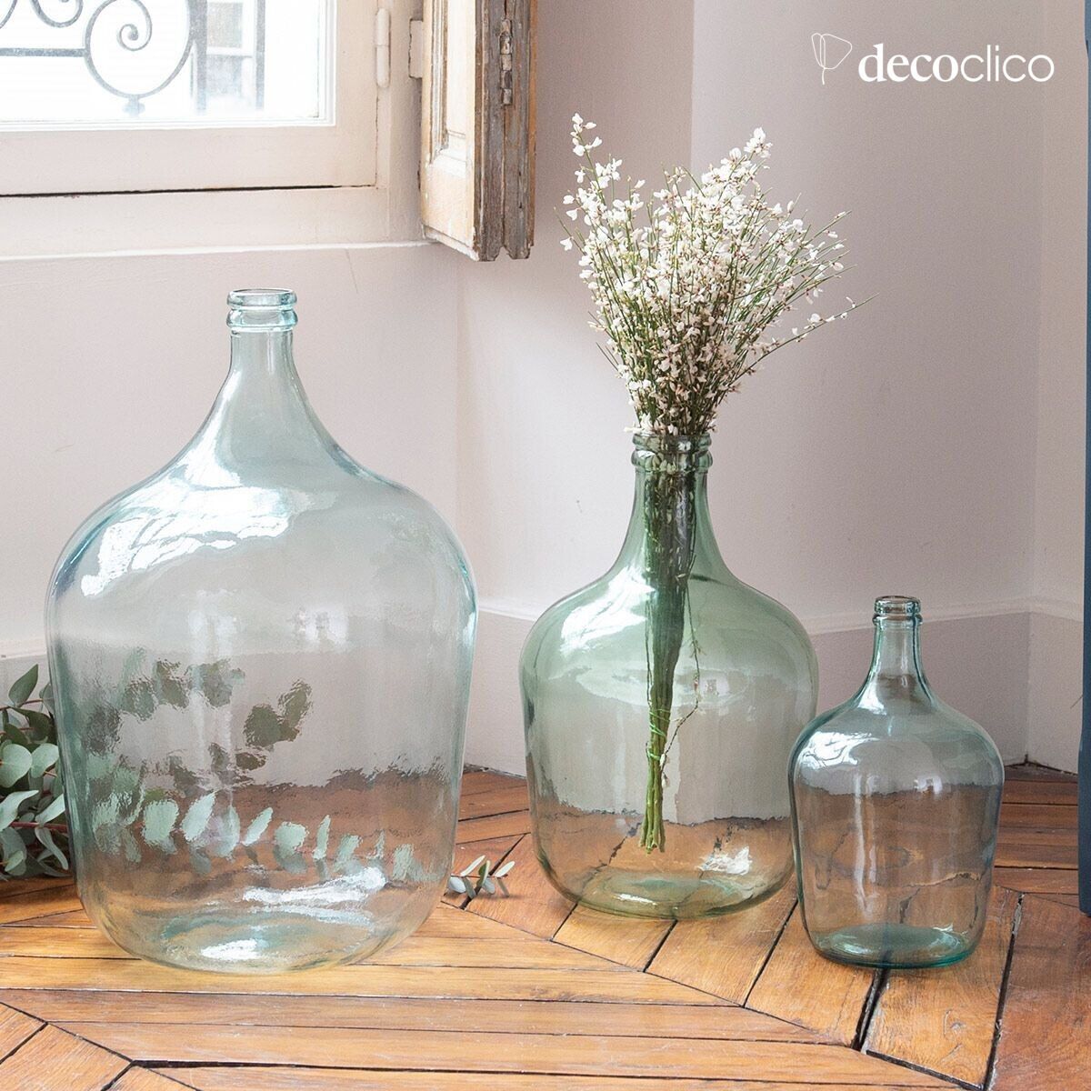 Lady Jeanne 12L helder gerecycled glazen karaf