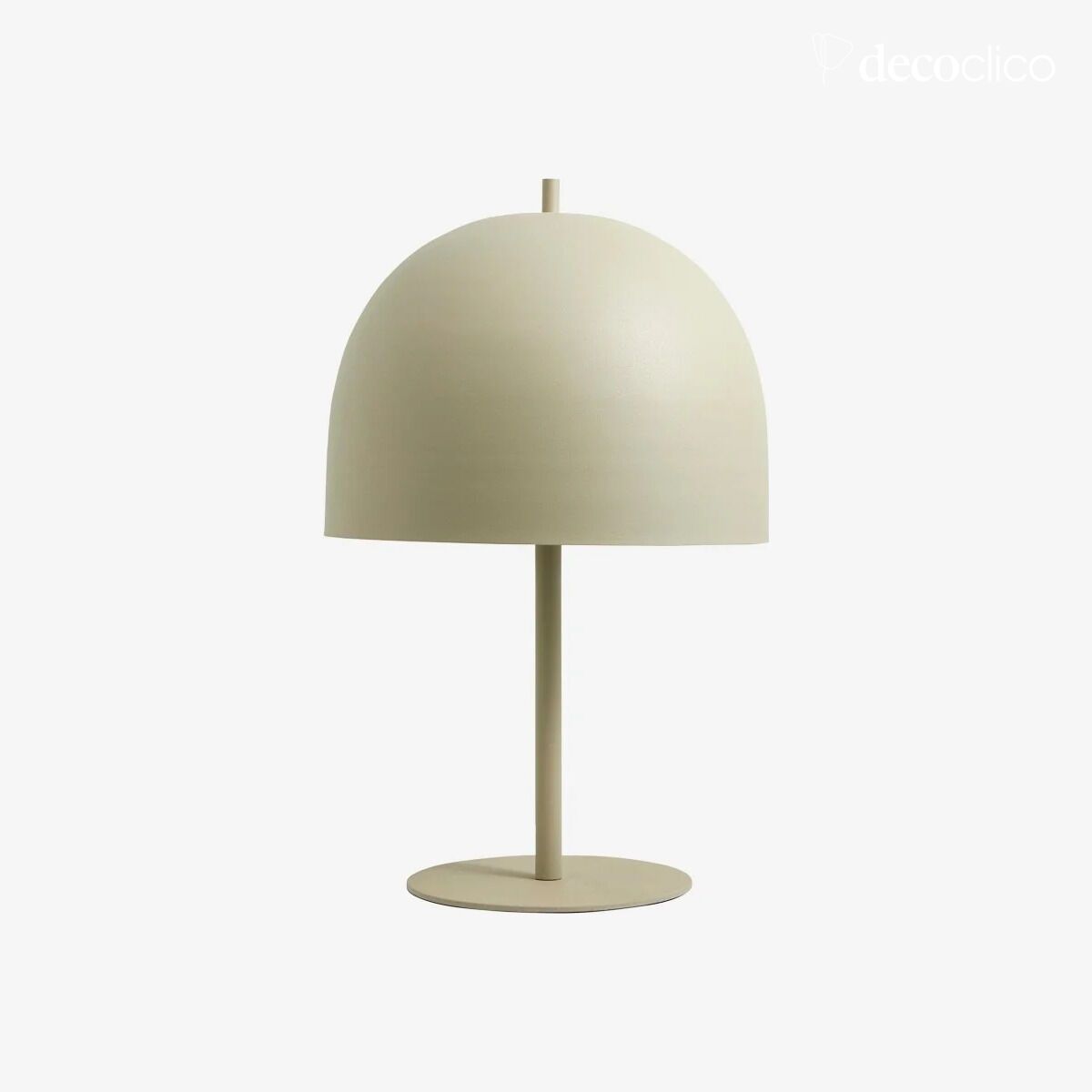 Lampada in metallo opaco beige Glow Nordal