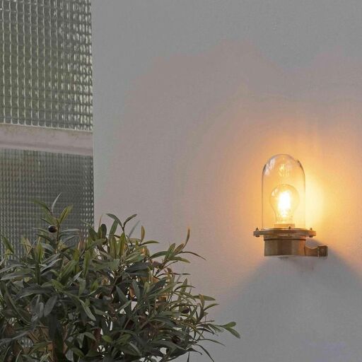 Wandleuchte für den Außenbereich aus Messing Egee | Decoclico