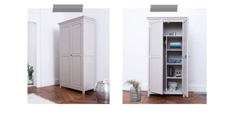armoire parisienne revisitée par Passage Vernet | Decoclico
