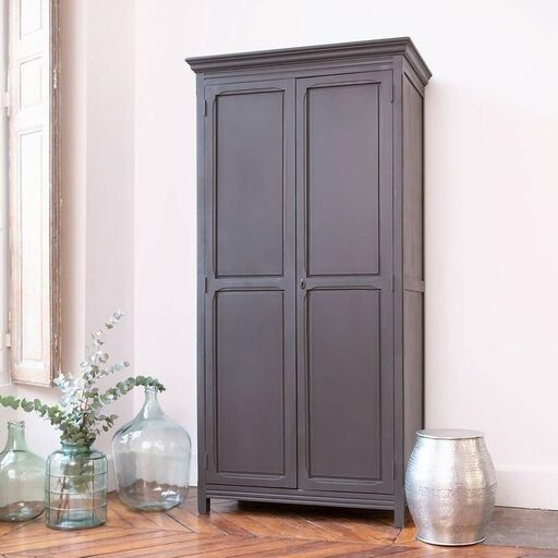 Armoire parisienne gris foncé | Decoclico