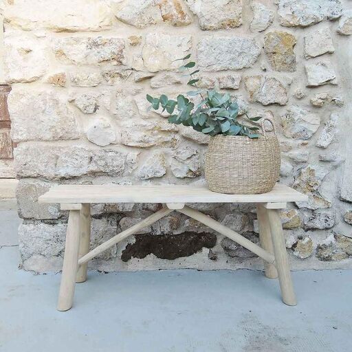 Panchina in legno di teak, Casatera | Decoclico