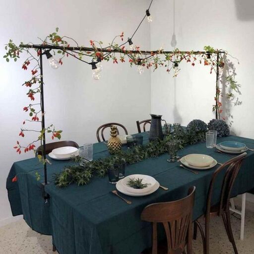 Barre décorative de table en métal | Decoclico