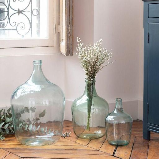 Bonbonne dame jeanne en verre recyclé | Decoclico