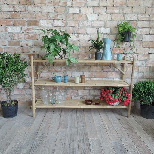 XL-Konsole aus natürlichem Bambus Taman | Decoclico