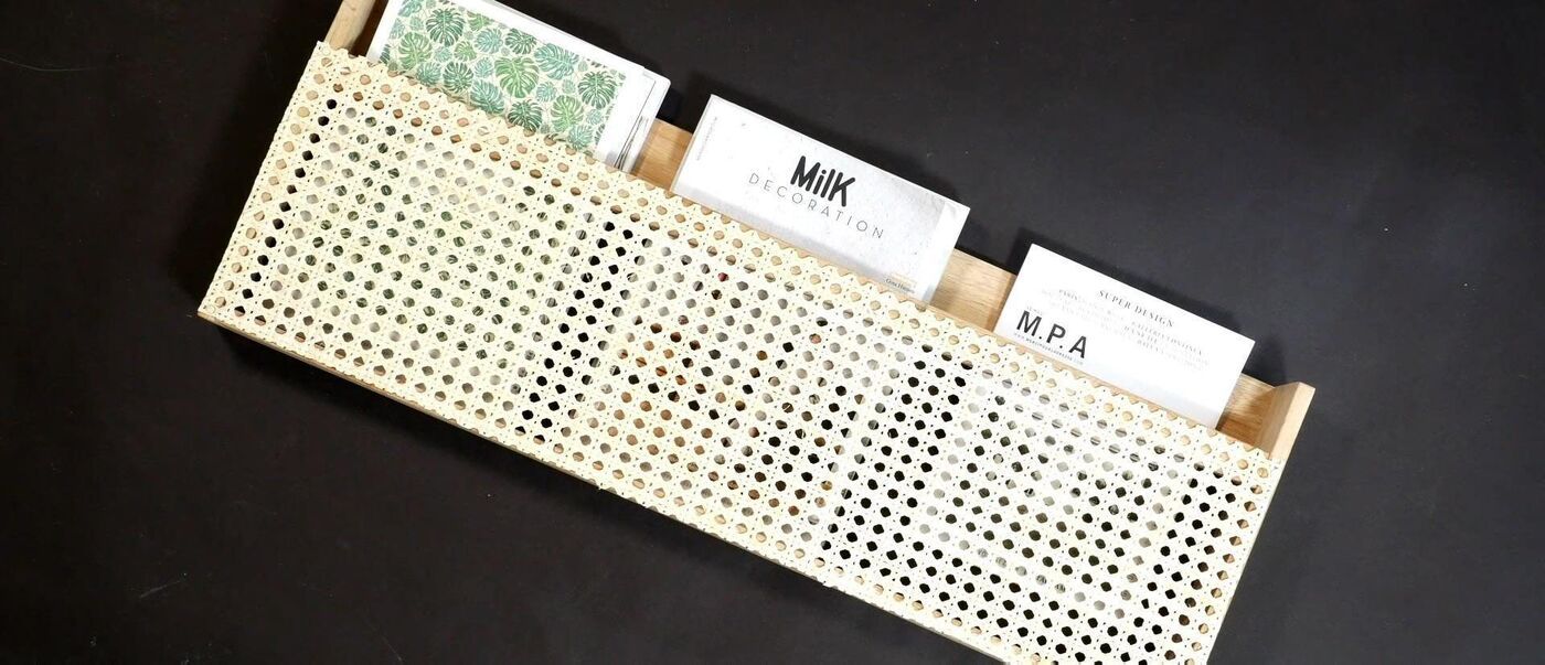 VIDEO DIY : C'est (presque) moi qui ai fait... ce porte-revues en cannage | Decoclico