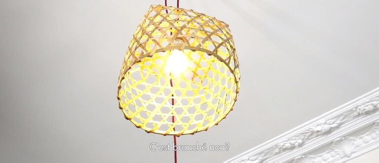 VIDEO DIY : C'est (presque) moi qui ai fait... cette suspension en bambou ! | Decoclico
