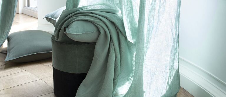 Facile et malin : détournez votre nappe en rideau | Decoclico