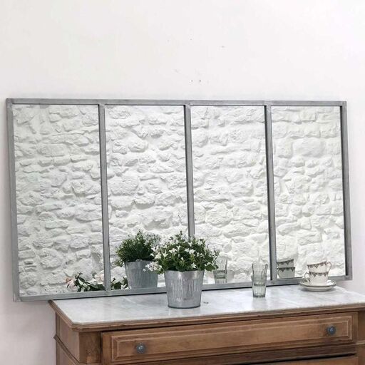 Specchio da officina in vetro, decoclico Factory | Decoclico