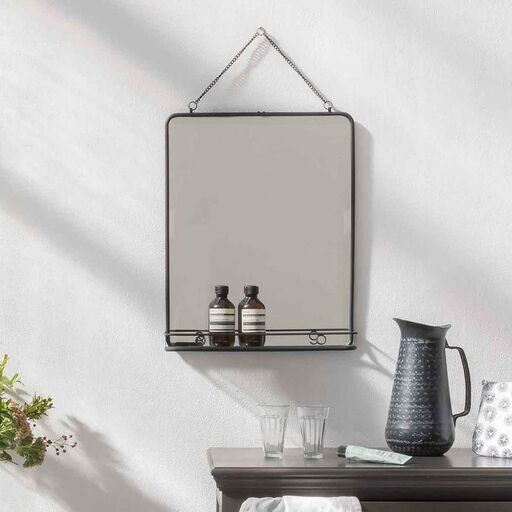 Miroir en métal, Maison Tilleul | Decoclico